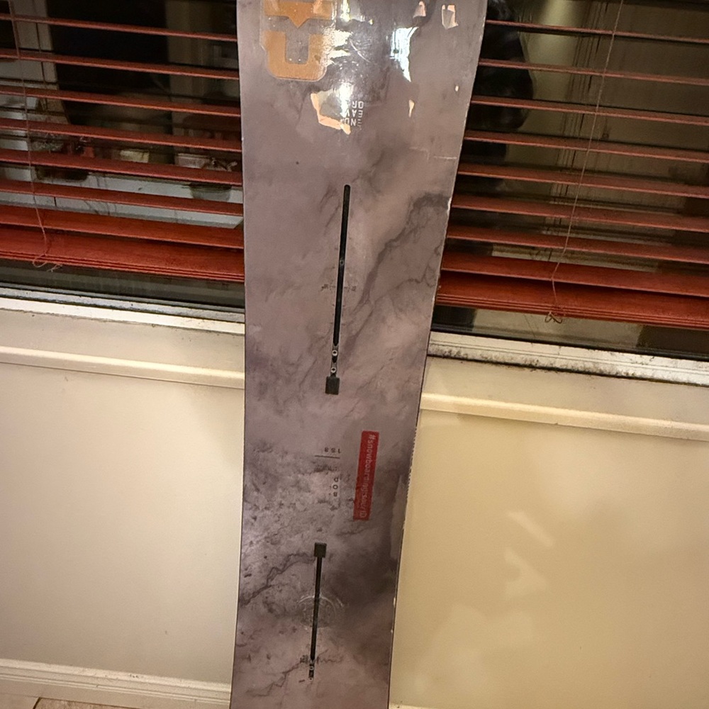 Stylish Gray Snowboard